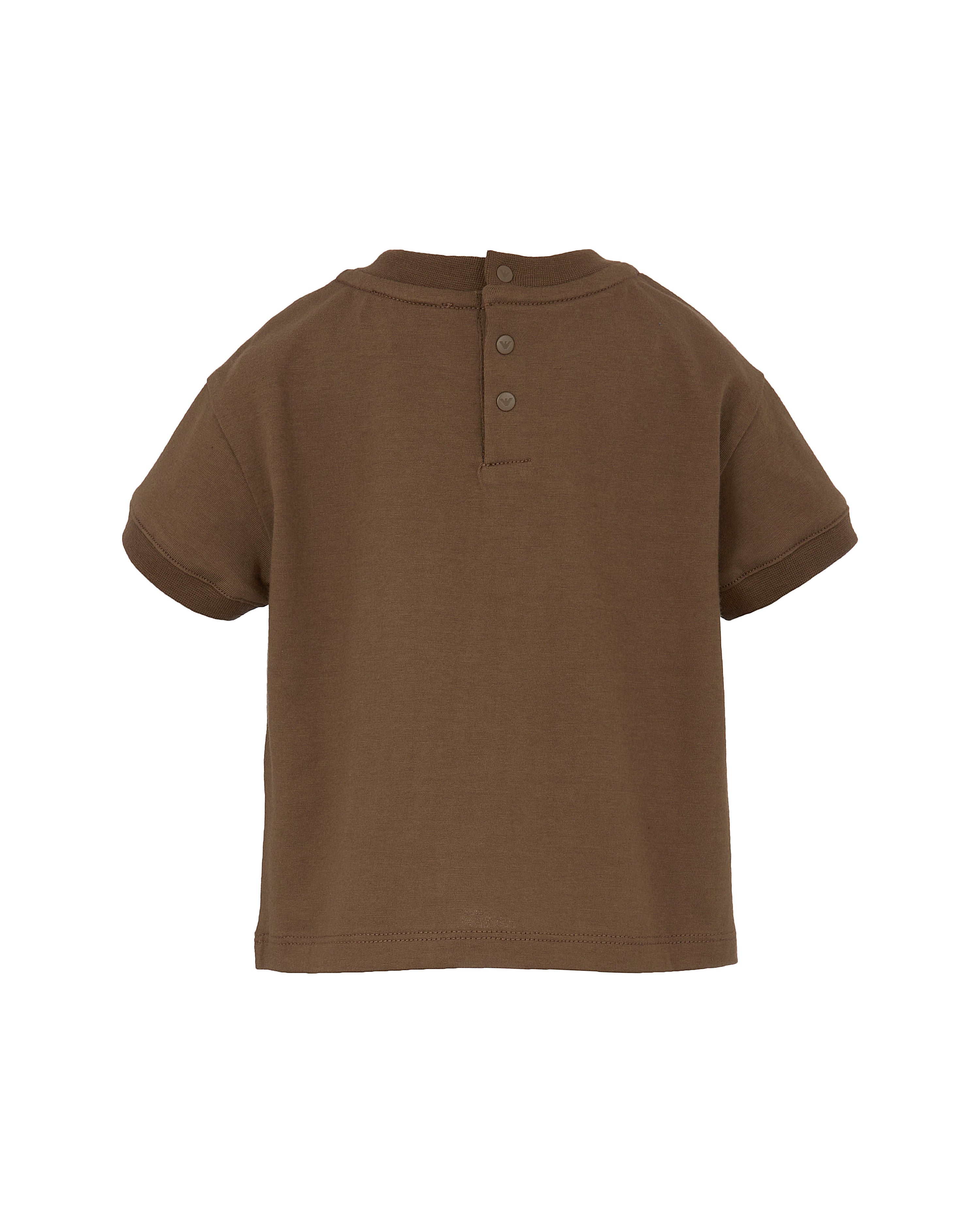 Classic Cotton T-Shirt for Toddler Emporio Armani