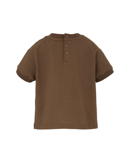Classic Cotton T-Shirt for Toddler Emporio Armani