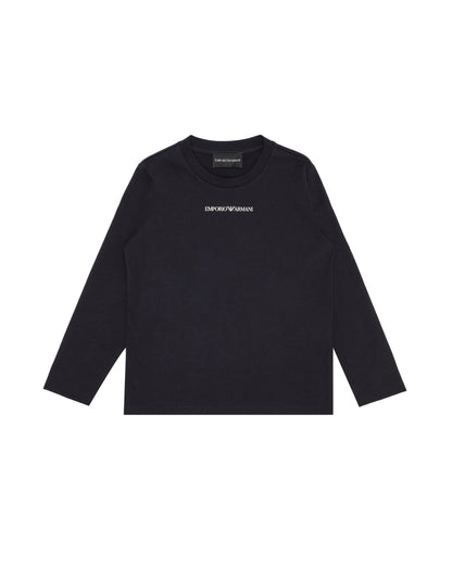 Black Long Sleeve T-Shirt Emporio Armani