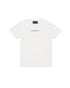 Classic White Cotton Tee for Kids Emporio Armani