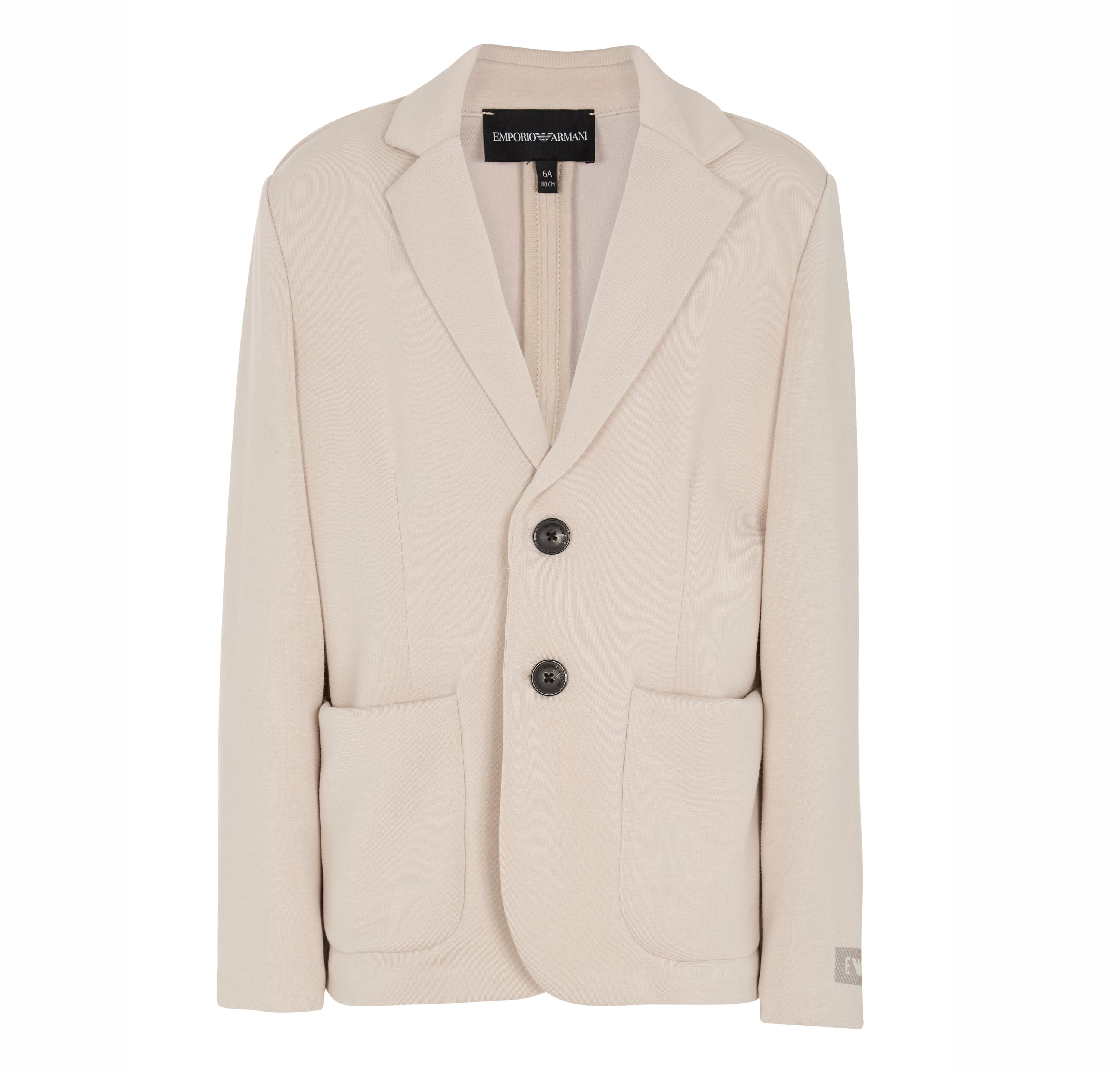 Tailored Knit Blazer Emporio Armani
