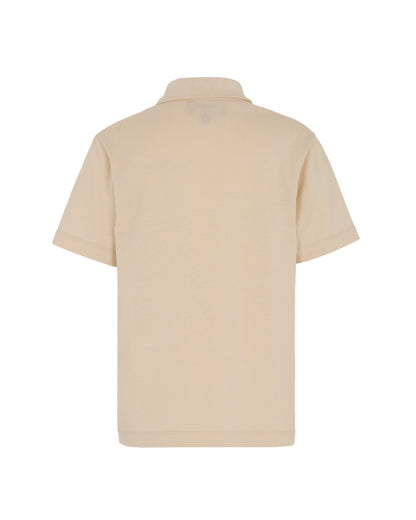 Kids Polo Shirt with Pocket Detail, French Oak Emporio Armani