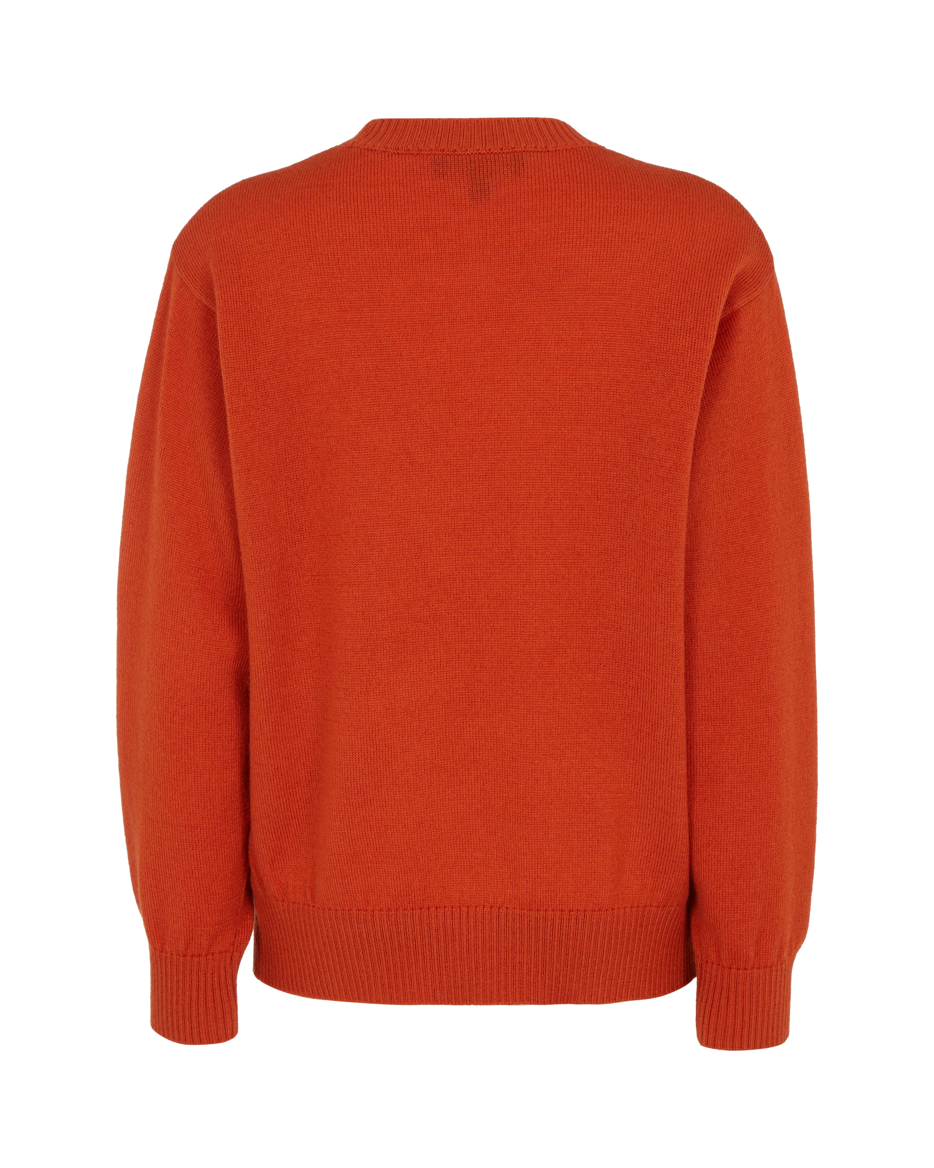 Embossed Rib-Knit Crew Sweater Emporio Armani