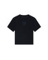 Comfort-Fit Cotton Jersey T-Shirt with Eagle Logo Emporio Armani