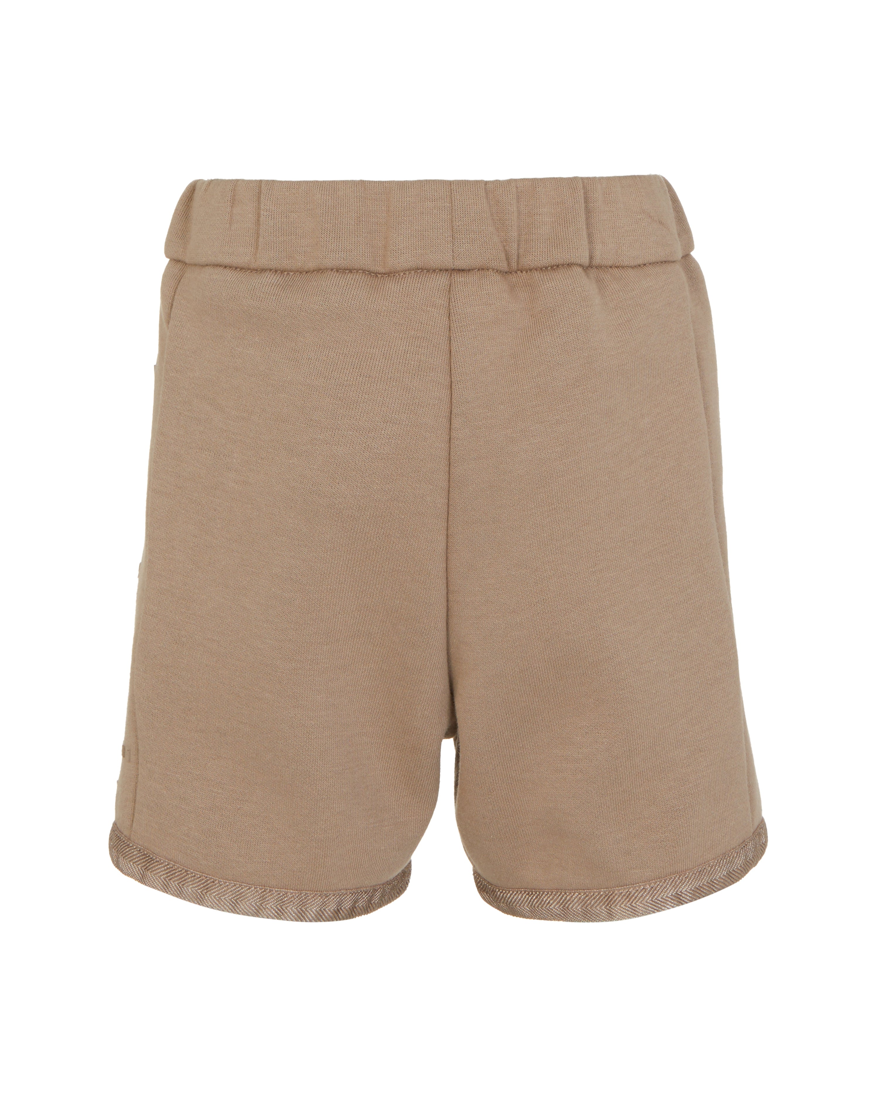 Studded Logo Tee &amp; Herringbone-Trim Shorts Set Emporio Armani