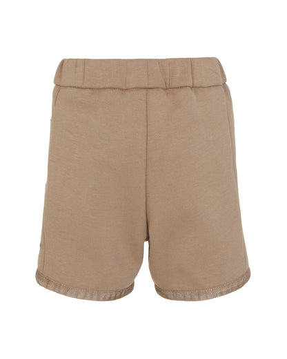 Studded Logo Tee &amp; Herringbone-Trim Shorts Set Emporio Armani