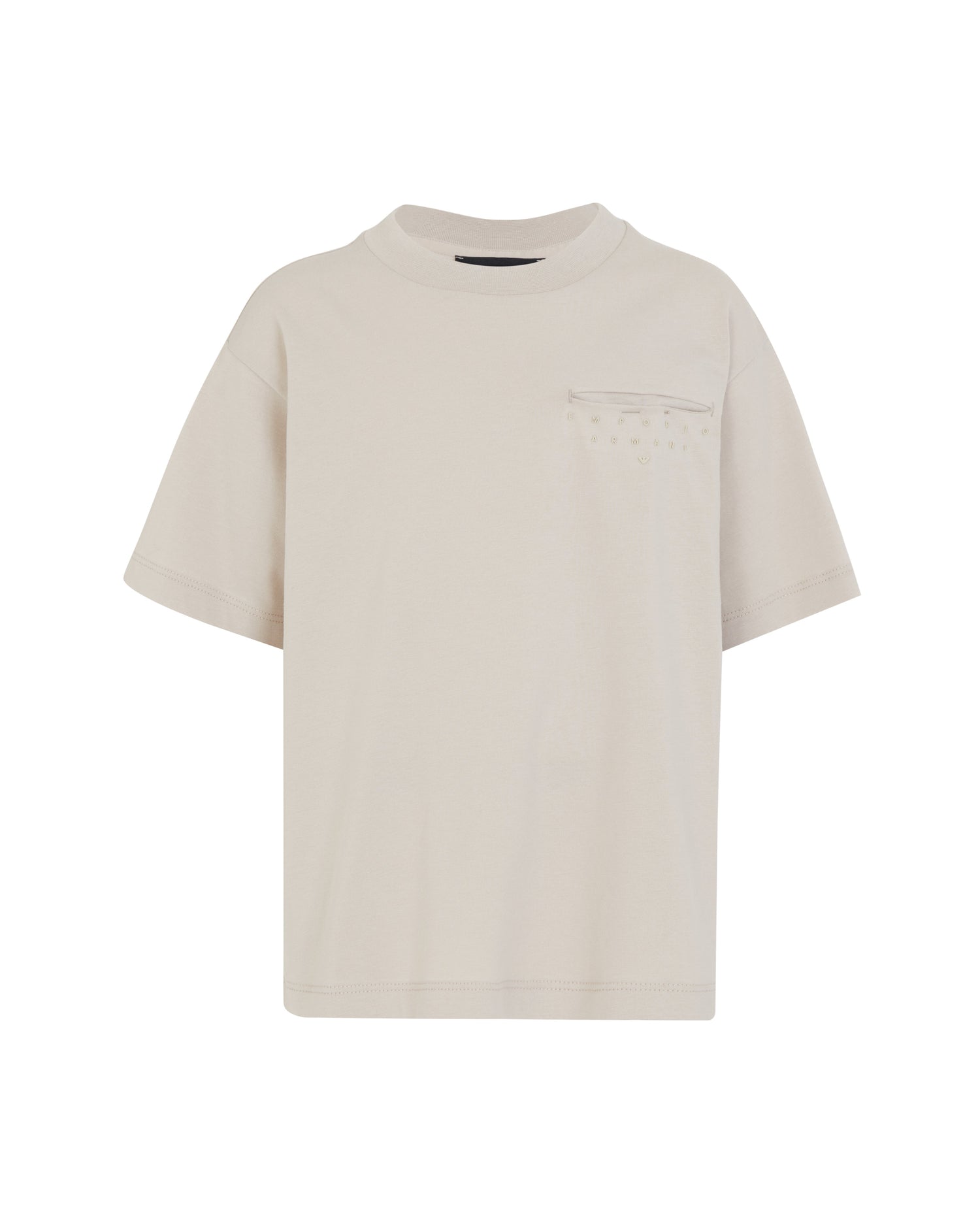Studded Pocket Tee &amp; Pull-On Shorts Set Emporio Armani