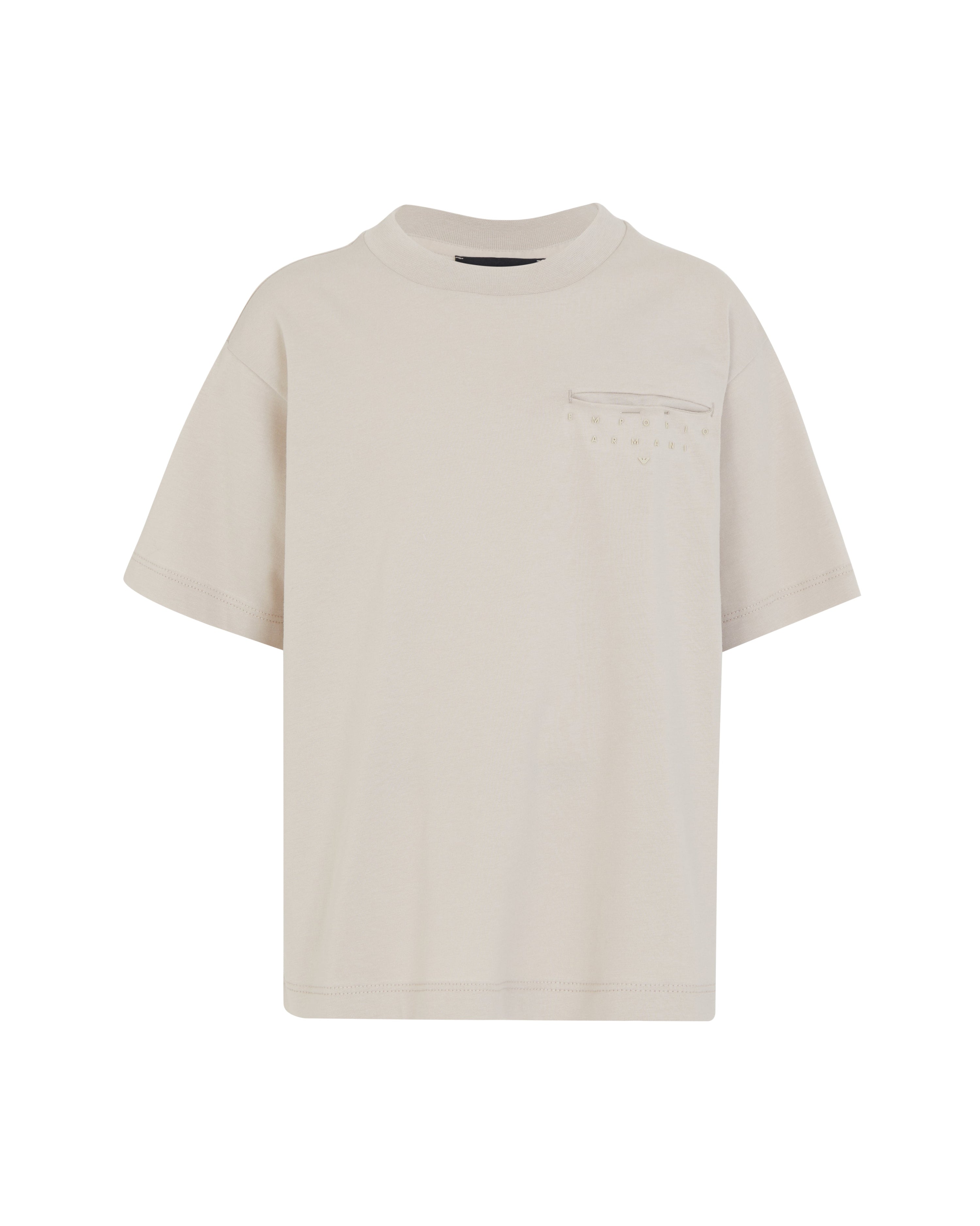 Studded Pocket Tee &amp; Pull-On Shorts Set Emporio Armani
