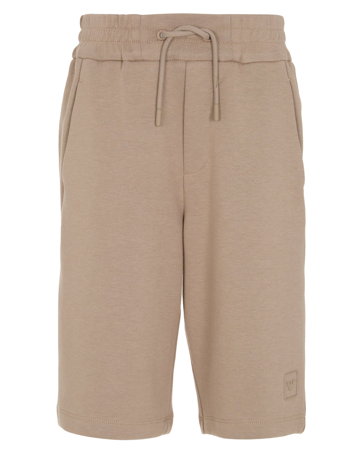 Studded Pocket Tee &amp; Pull-On Shorts Set Emporio Armani