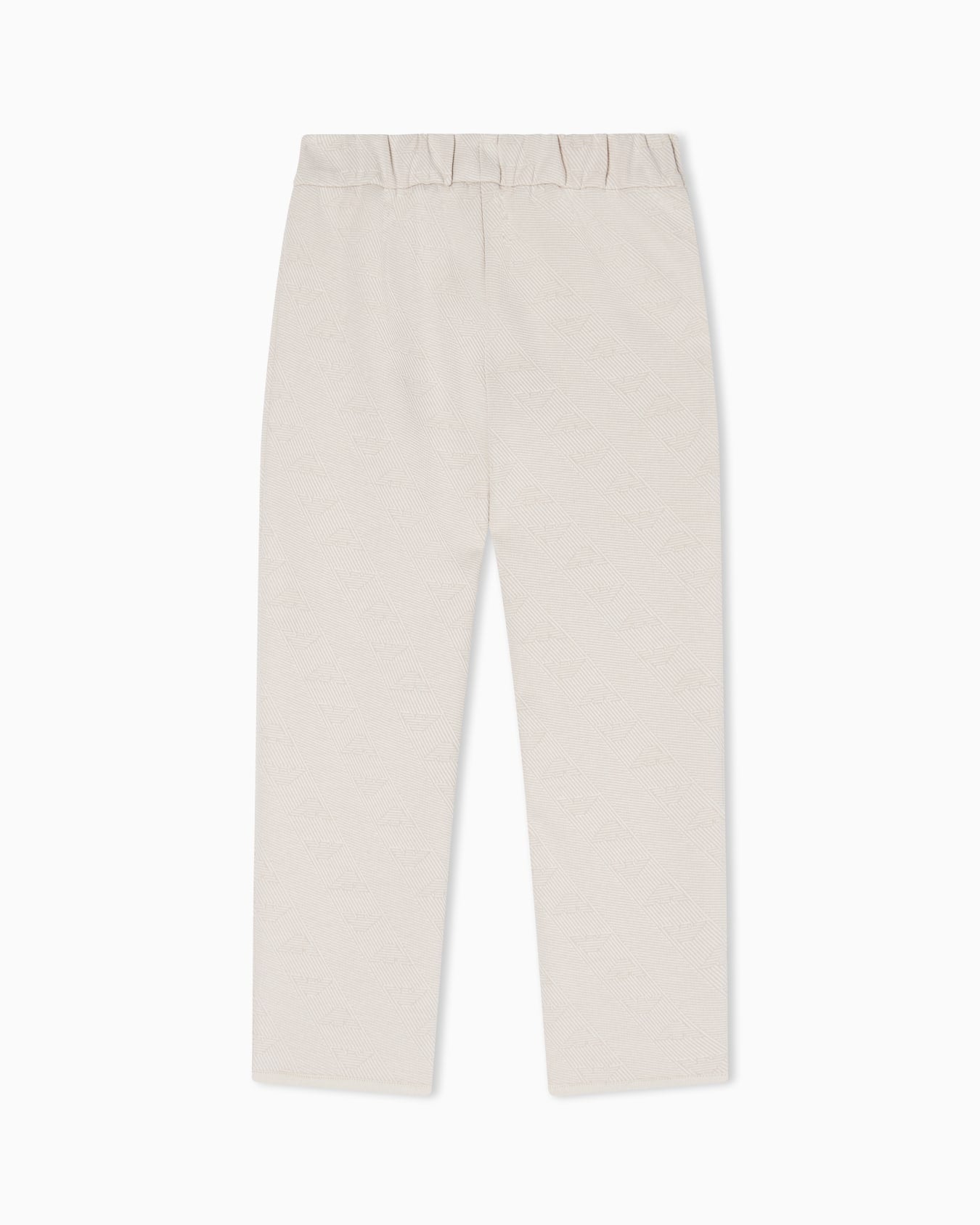Double Jersey Jacquard Comfort-Fit Trouser Schoolsoutdesignerkidswear