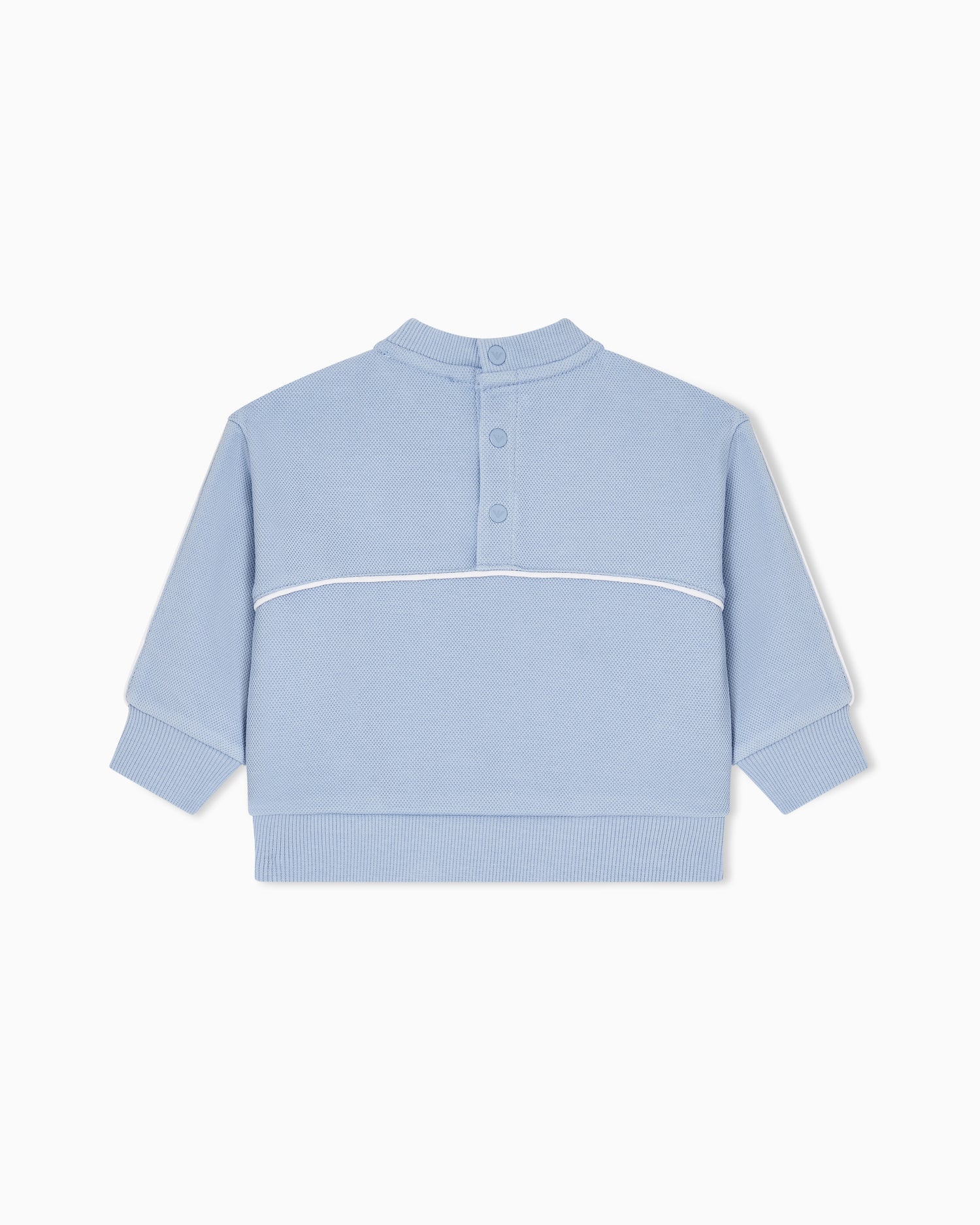 Emporio Armani Kids Sweatshirt in Soft Chambray Emporio Armani