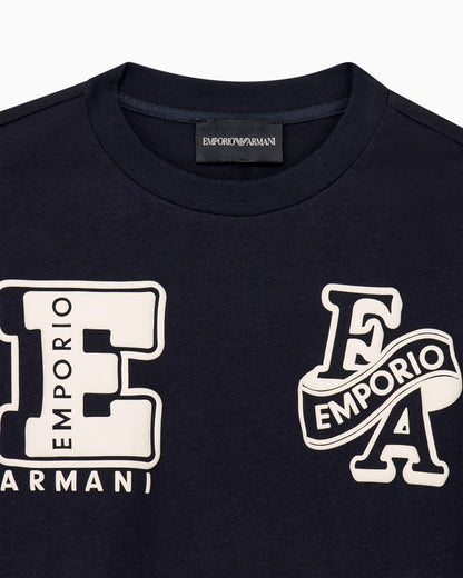 Emporio Armani T-Shirt - Iconico 0920 Blu Nav
