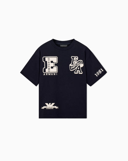 Emporio Armani T-Shirt - Iconico 0920 Blu Nav