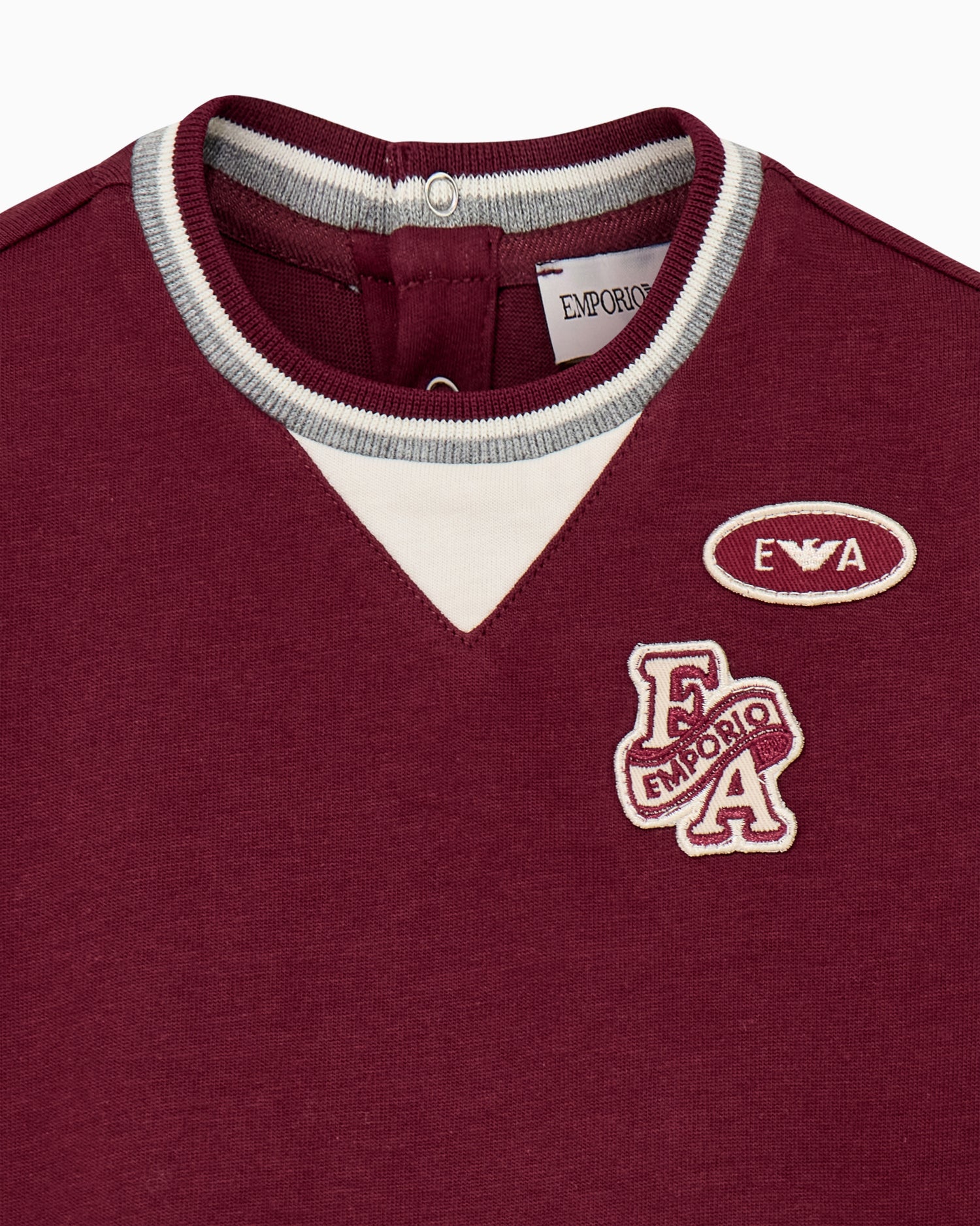 Emporio Armani T-Shirt - Maroon Banner