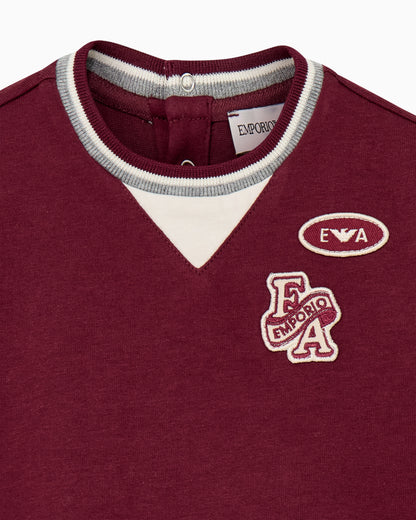 Emporio Armani T-Shirt - Maroon Banner