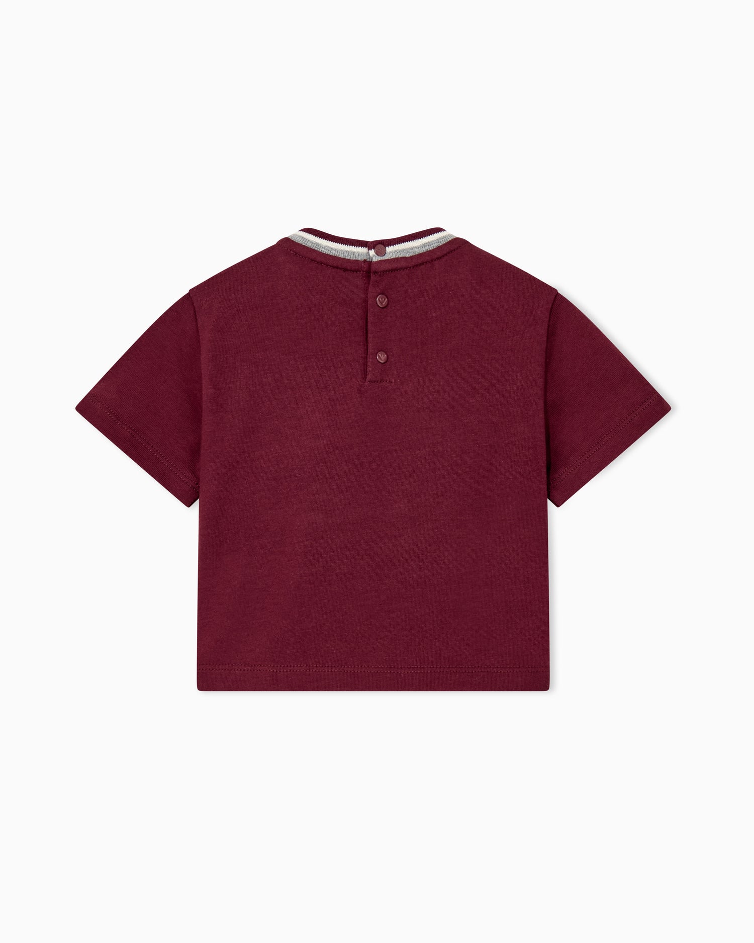 Emporio Armani T-Shirt - Maroon Banner