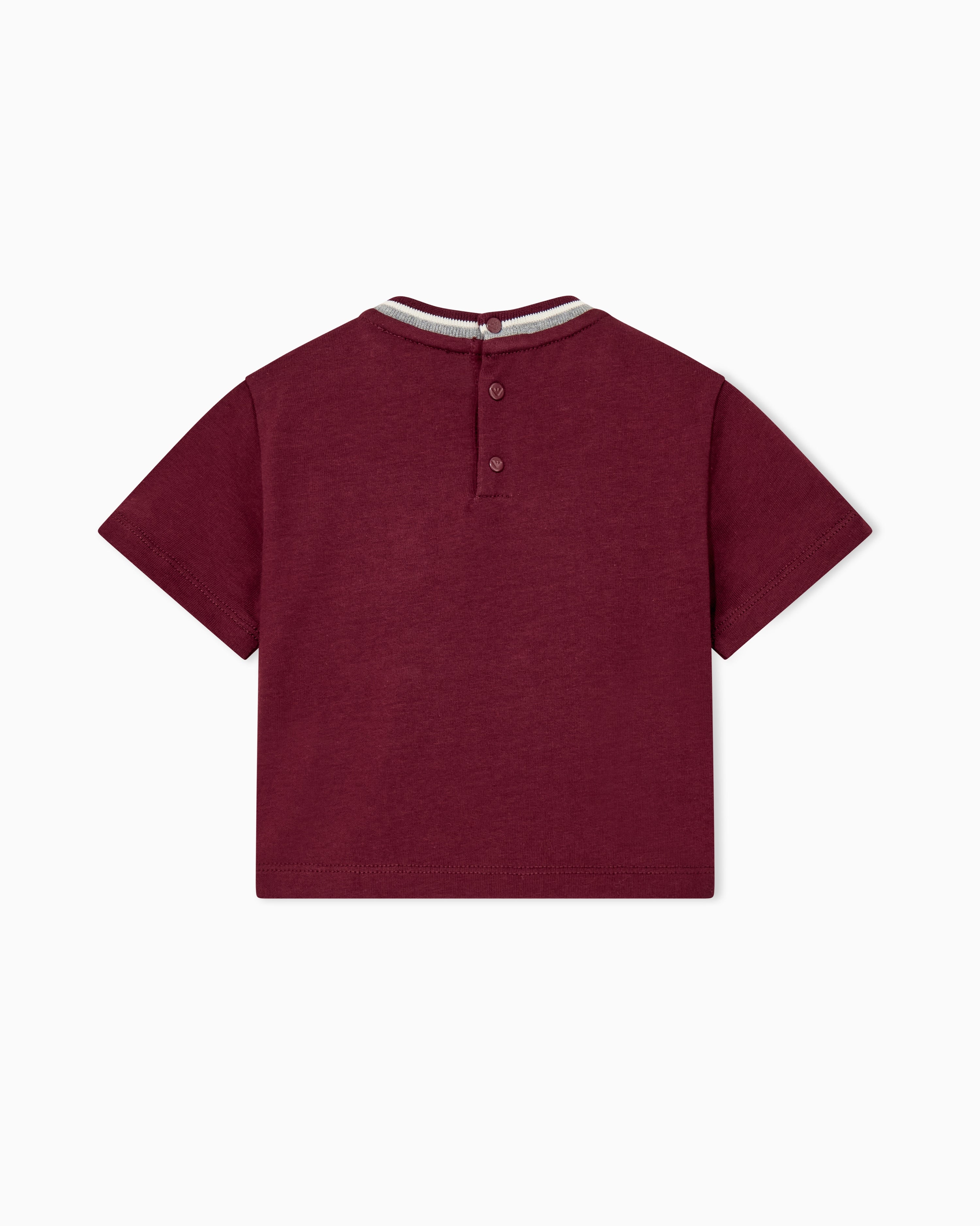 Emporio Armani T-Shirt - Maroon Banner