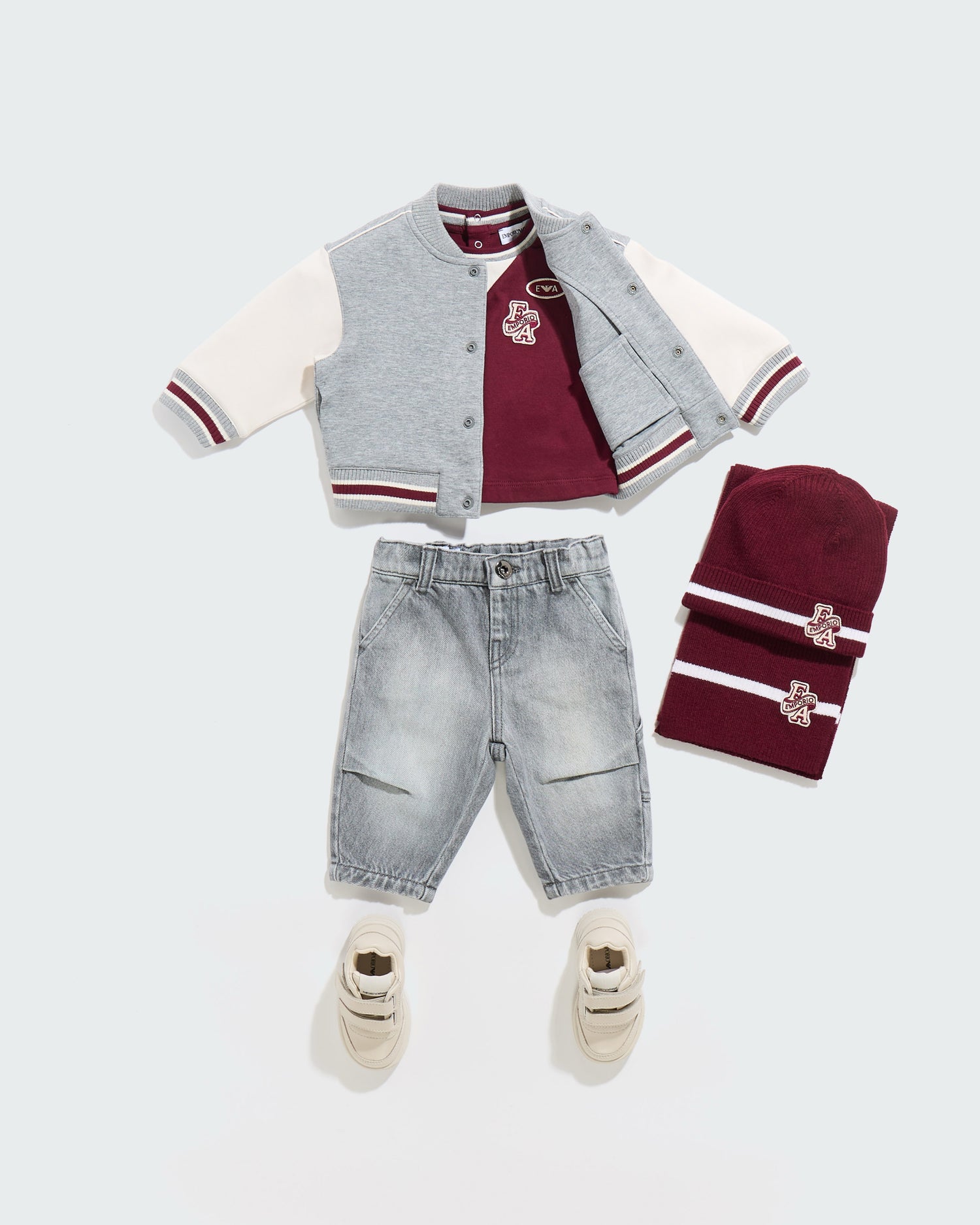 Emporio Armani T-Shirt - Maroon Banner
