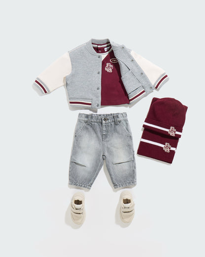 Emporio Armani T-Shirt - Maroon Banner