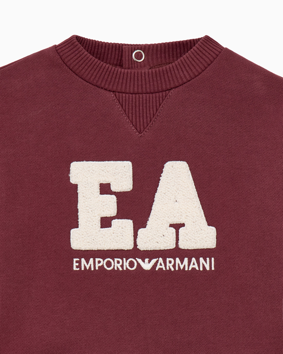 Emporio Armani Sweatshirt - Maroon Banner