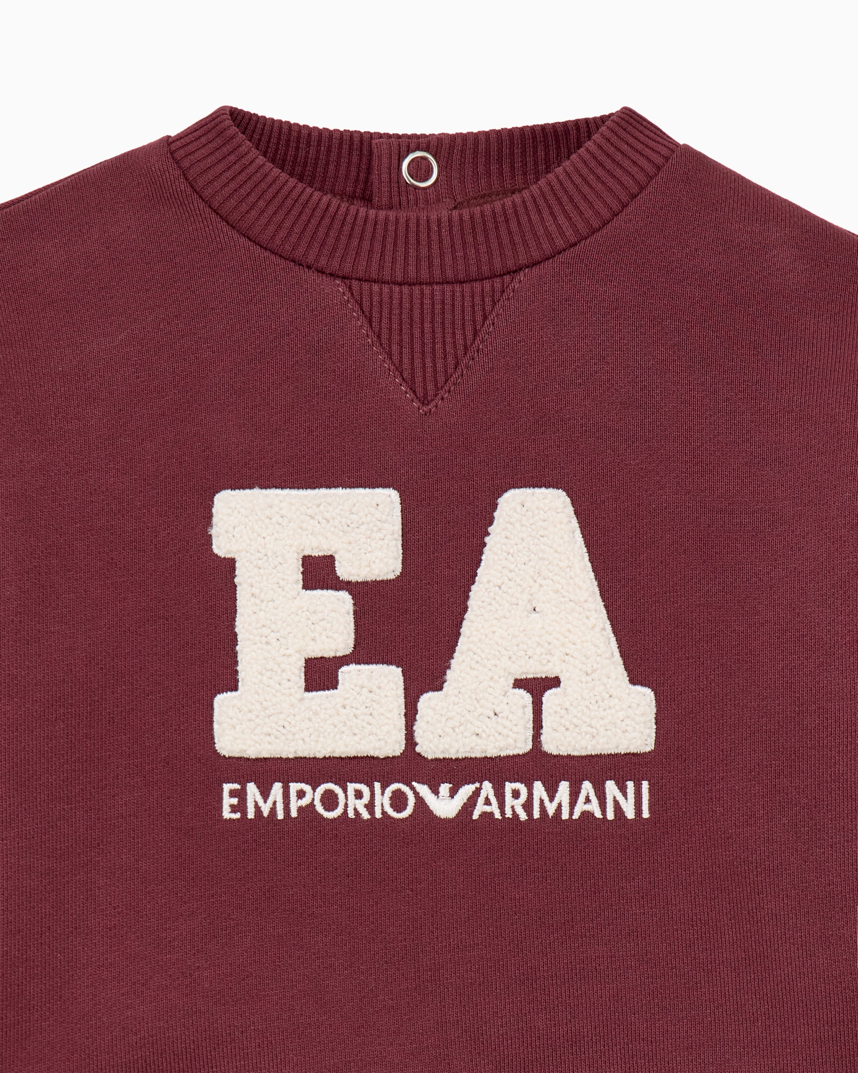 Emporio Armani Sweatshirt - Maroon Banner