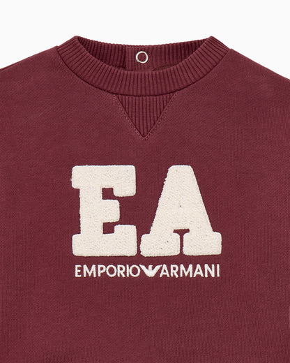 Emporio Armani Sweatshirt - Maroon Banner