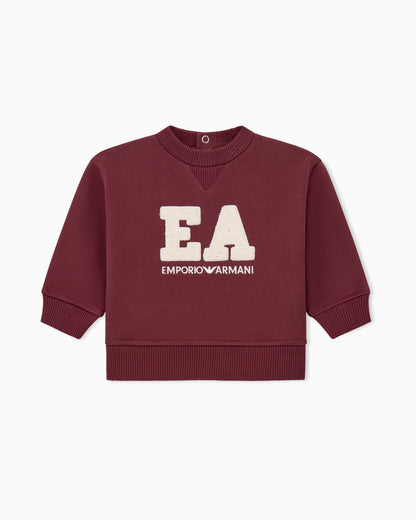 Emporio Armani Sweatshirt - Maroon Banner