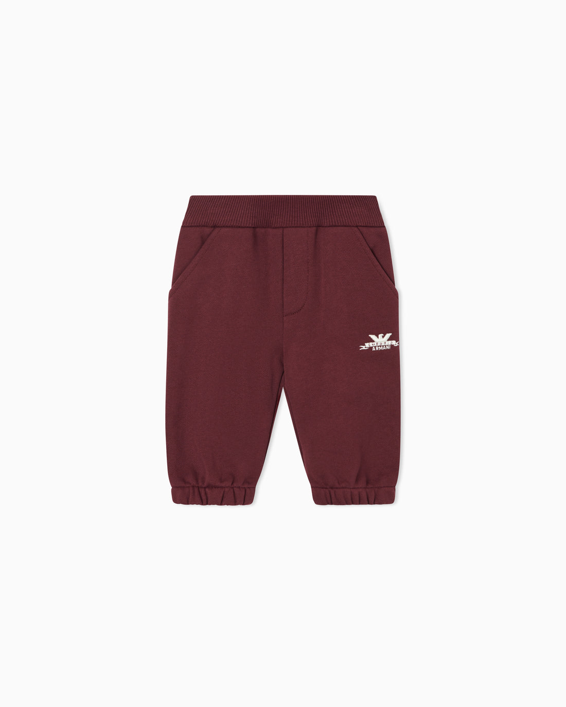 Emporio Armani Trousers - Maroon Banner
