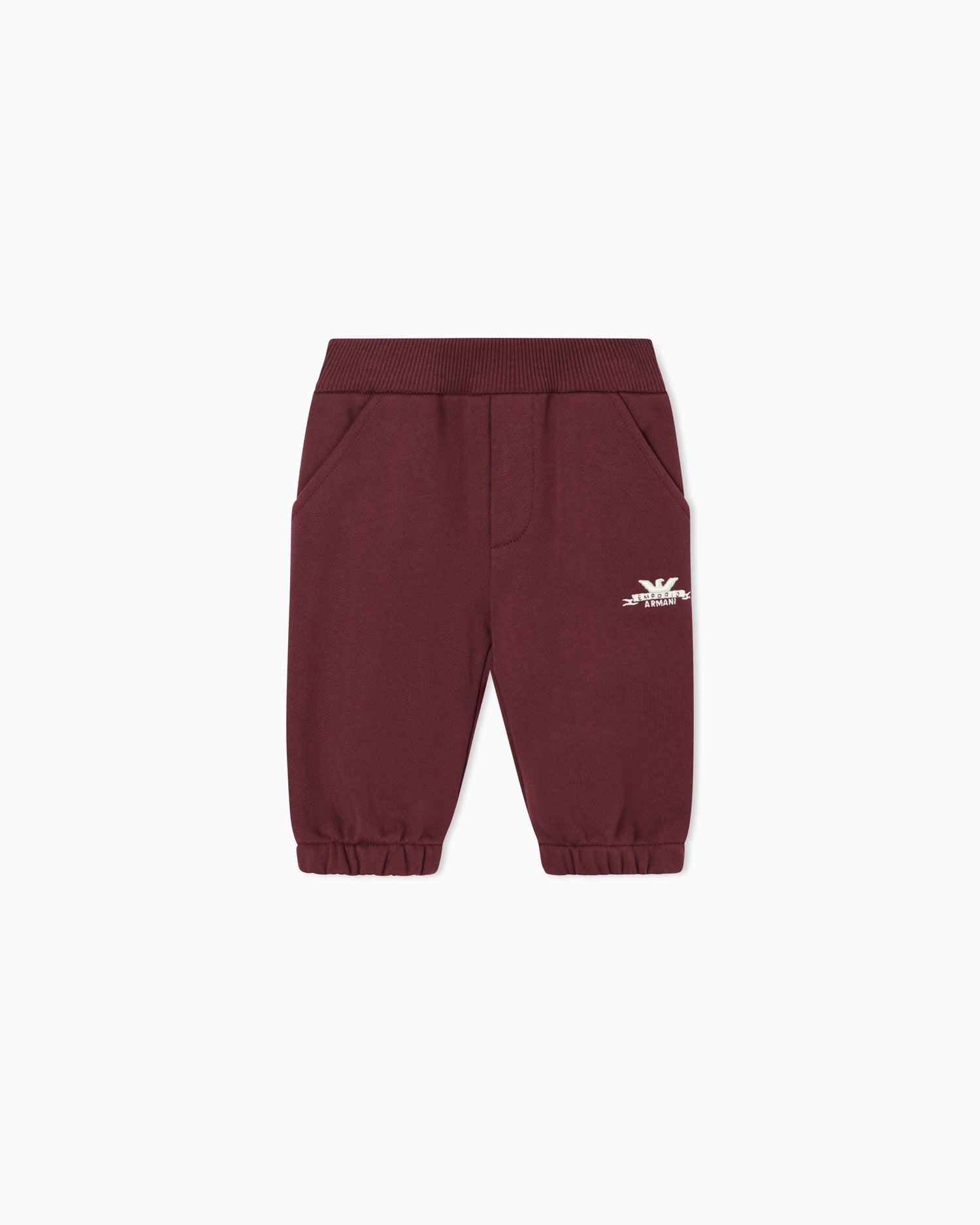 Emporio Armani Trousers - Maroon Banner