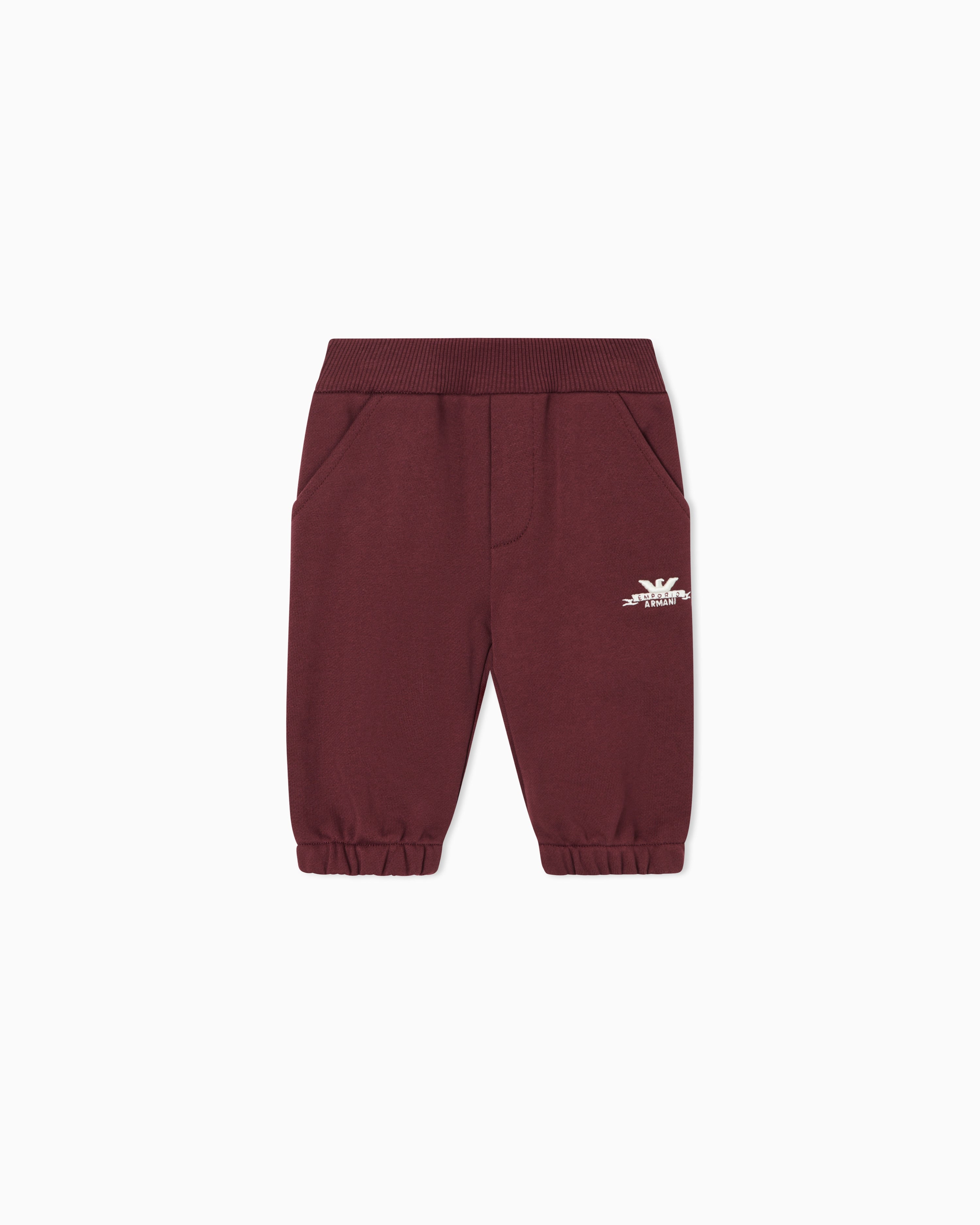Emporio Armani Trousers - Maroon Banner