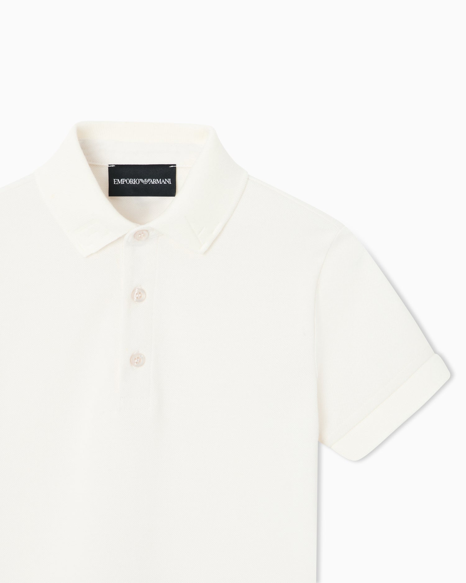 Emporio Armani Polo Shirt - White Sand