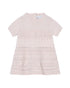 Wool-Blend Knit Dress with Micro Ruffles and Scalloped Hem Emporio Armani