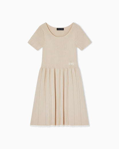 Rib- Knit Dress Schoolsoutdesignerkidswear