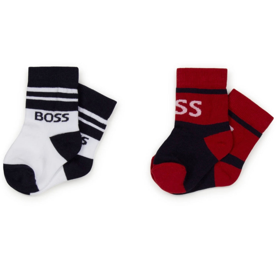 Toddler Double Pack Socks Hugo Boss