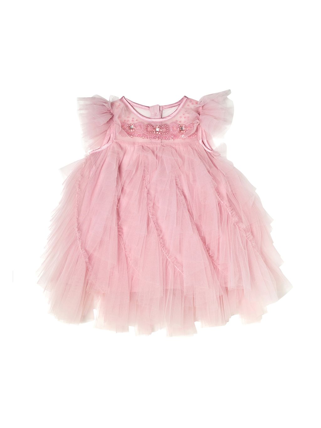 Bebe Summit Sparkle Tulle Dress Lilac Schoolsoutdesignerkidswear