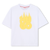 Short-Sleeved T-Shirt with Graphic Logo Hugo