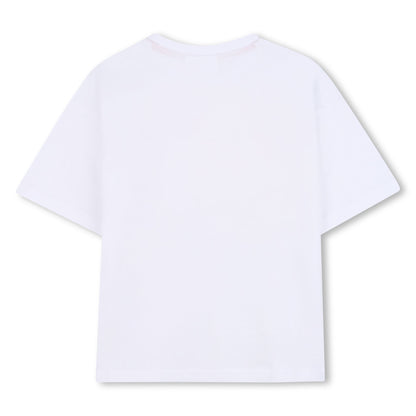 Short-Sleeved T-Shirt with Graphic Logo Hugo
