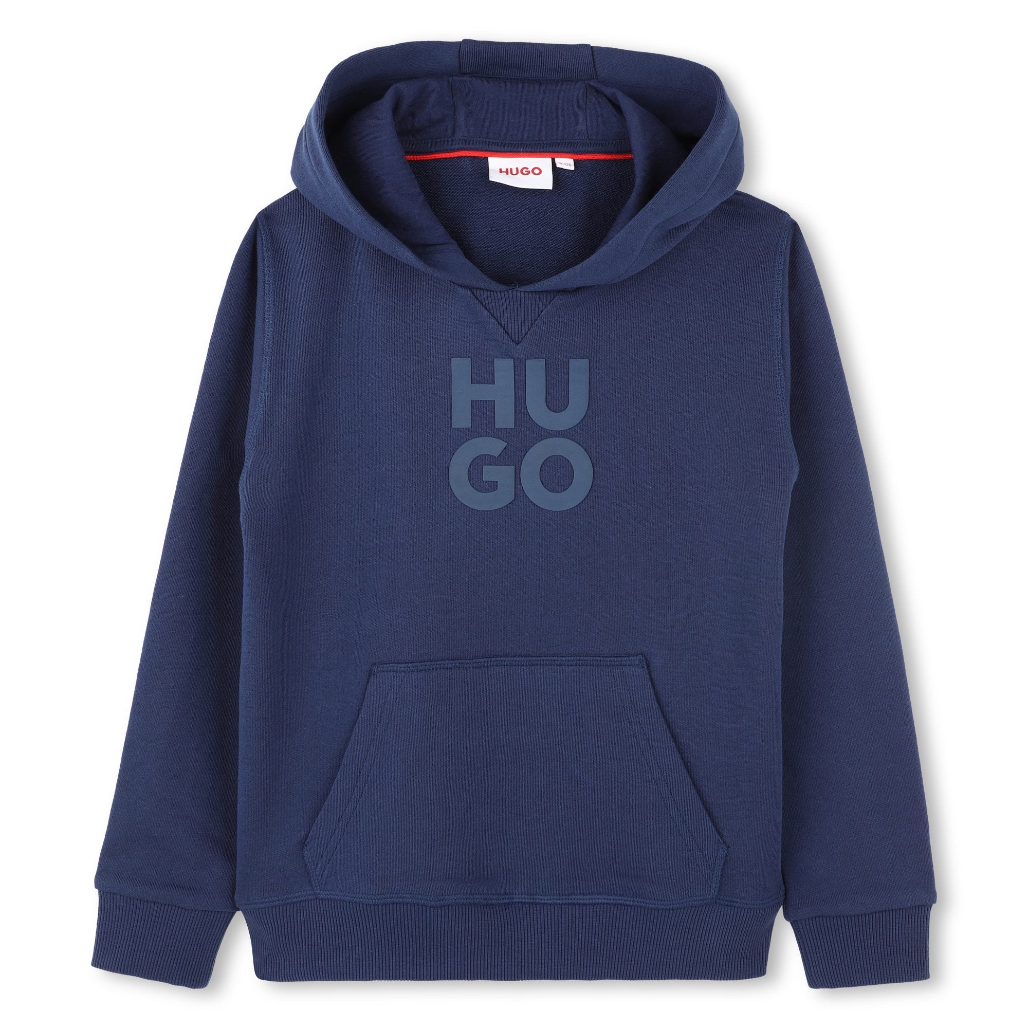 Hooded Sweatshirt with Embossed Logo Hugo