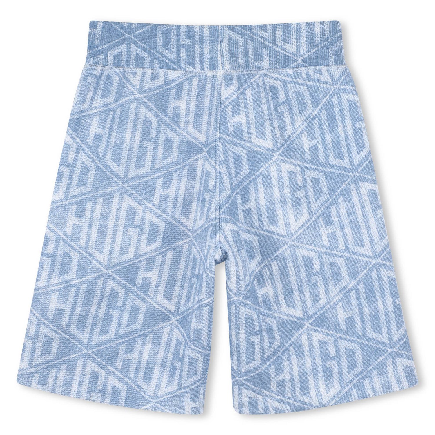 Monogram Print Shorts for Kids Hugo