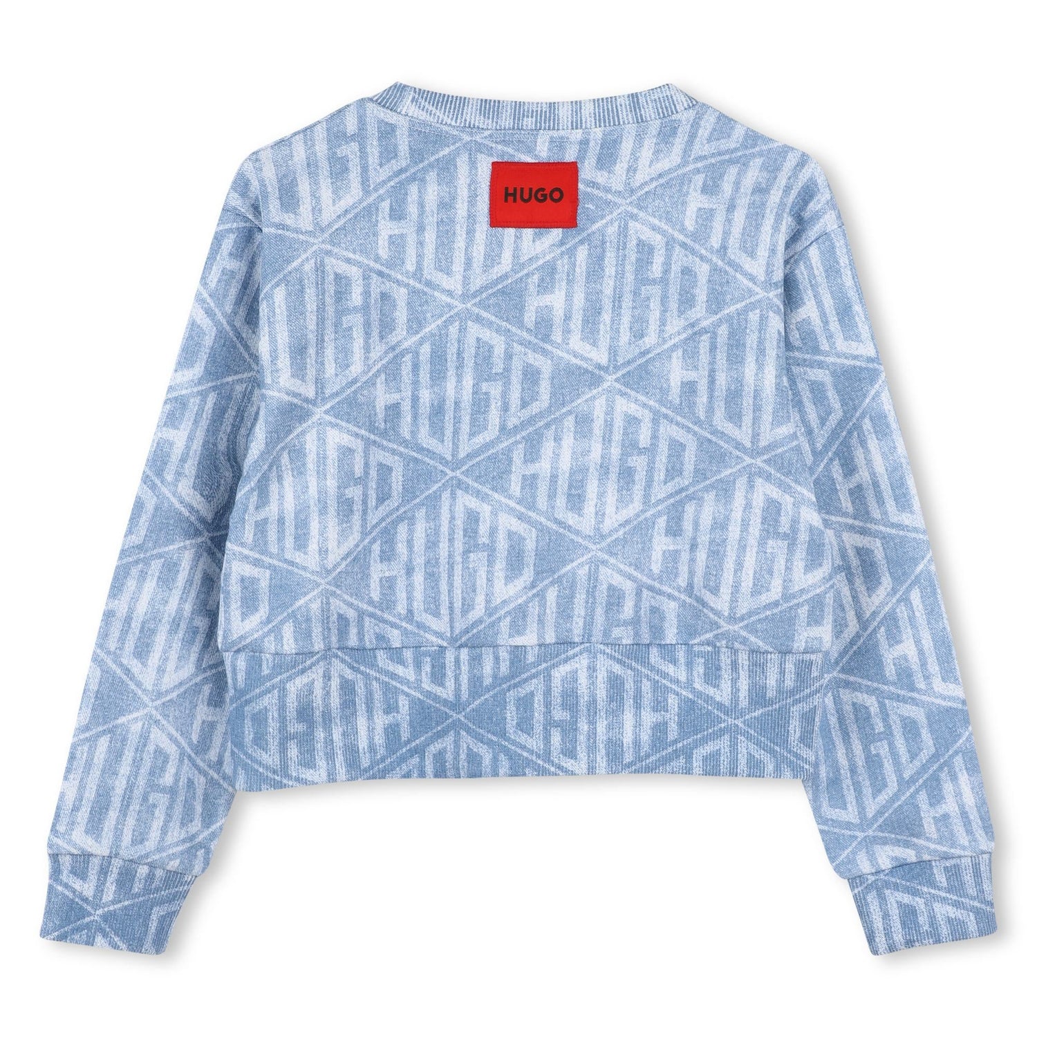 All-Over Monogram Sweatshirt for Kids Hugo