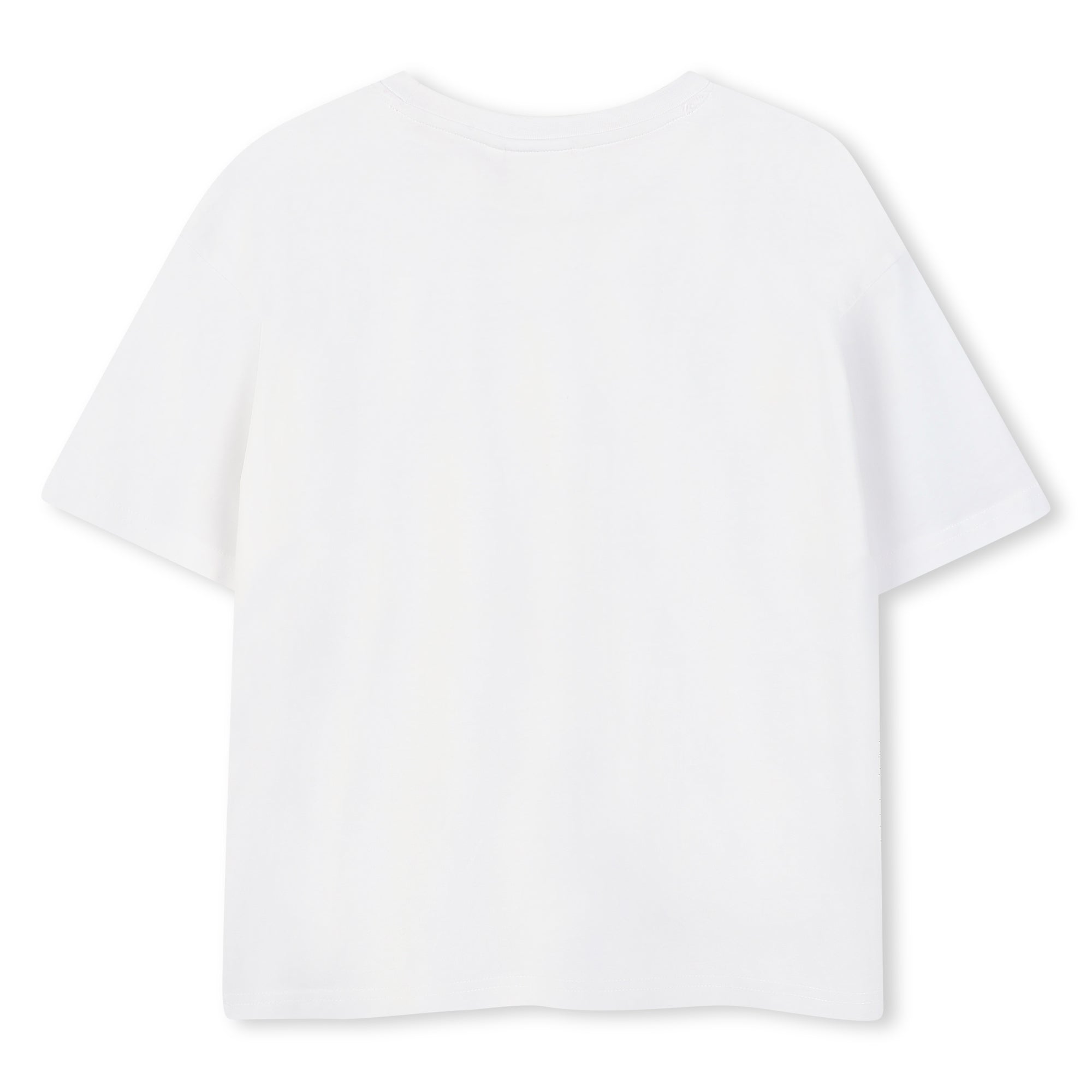 Organic Cotton Short Sleeve T-Shirt with Small High-Density Logo Hugo