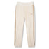 Cotton Piqué Joggers With Side Stripes And Drawstring Waist, Cream Hugo