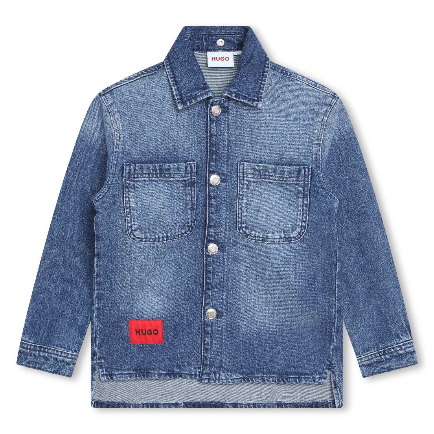 Denim Hooded Jacket Hugo