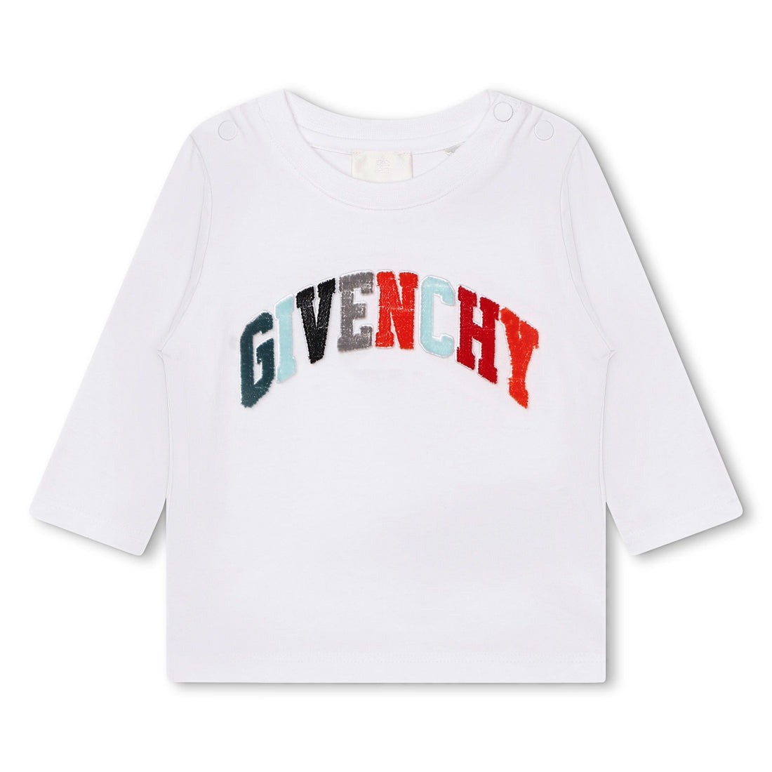 Organic Cotton Snap Tee Givenchy