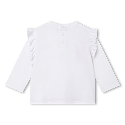 Organic Cotton Sequin Tee Givenchy