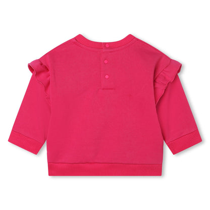 Fleece Sweatshirt with Sequin Embroidery Givenchy