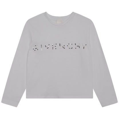Swarovski Embellished Organic T-Shirt Givenchy