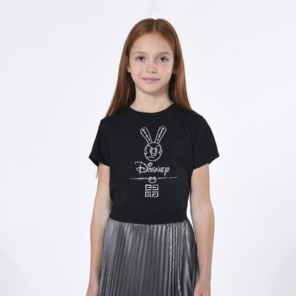 Organic Cotton Metallic T-Shirt Givenchy