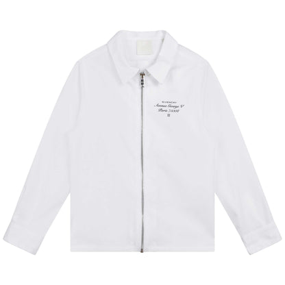 Zipped Long Sleeve Shirt Givenchy