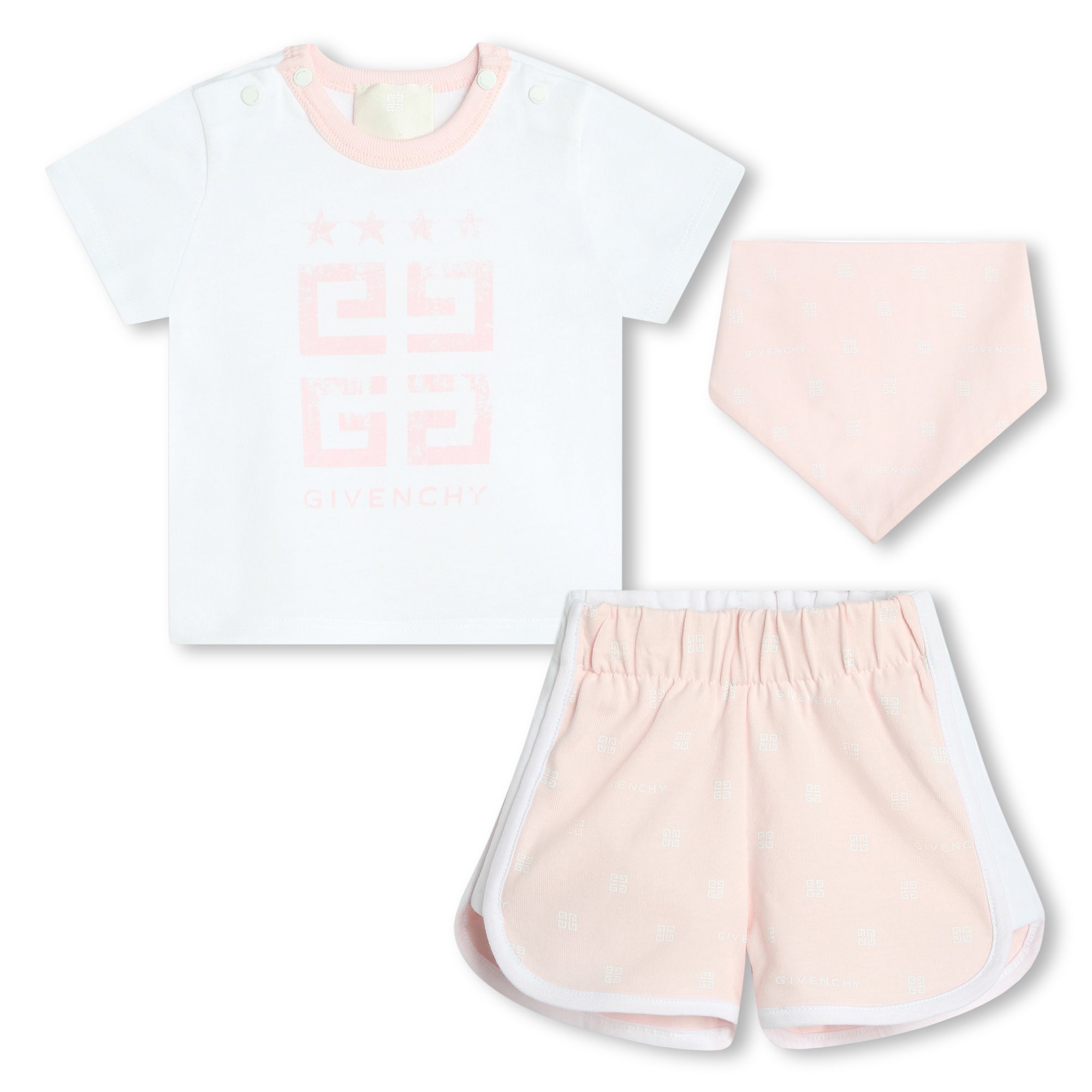 T-Shirt, Shorts &amp; Bandana Set Givenchy